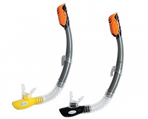 Трубка для плавания Супер-хай-флоу от 8 лет 2 цвета (Intex, с55924)